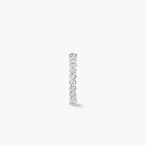 Graff Bezel Set Round Diamond Wedding Band^ Eternity Rings|For Her
