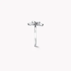 Graff Butterfly Silhouette Diamond Mini Ring^ White Gold|Butterfly
