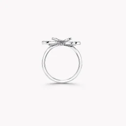 Graff Butterfly Silhouette Diamond Mini Ring^ White Gold|Butterfly