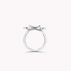 Graff Butterfly Silhouette Diamond Ring^ White Gold|Butterfly