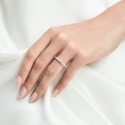 Graff Castle Set Round Diamond Wedding Band^ Eternity Rings|For Her