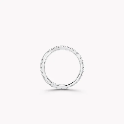 Graff Castle Set Round Diamond Wedding Band^ Eternity Rings|For Her