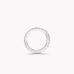 Graff Castle Set Round Diamond Wedding Band^ Eternity Rings|For Her