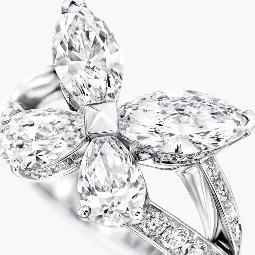 Graff Classic Butterfly Diamond Ring^ White Diamond|Butterfly