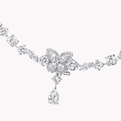 Graff Classic Butterfly Diamond Necklace^ Bridal Jewelry|White Diamond