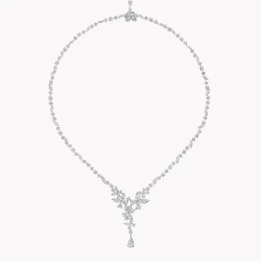 Graff Classic Butterfly Diamond Necklace^ Bridal Jewelry|White Diamond