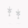 Graff Classic Butterfly Pear Shape Diamond Drop Earrings^ Bridal Jewelry|White Diamond