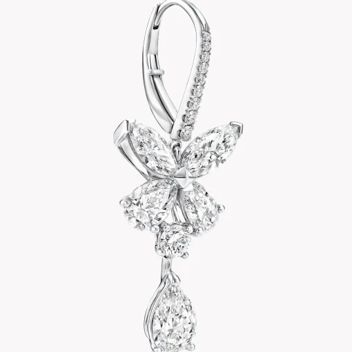 Graff Classic Butterfly Pear Shape Diamond Drop Earrings^ Bridal Jewelry|White Diamond