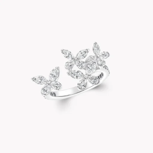 Graff Classic Butterfly Petite Diamond Ring^ White Diamond|Butterfly