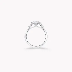 Graff Classic Butterfly Round Diamond Ring^ White Diamond|Butterfly