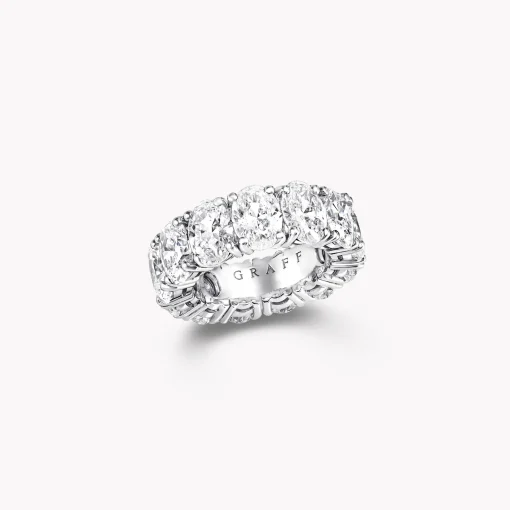Graff Claw Set Oval Diamond Eternity Ring^ Eternity Rings|For Her