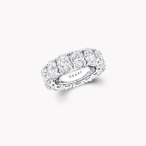 Graff Claw Set Oval Diamond Eternity Ring^ Eternity Rings|For Her