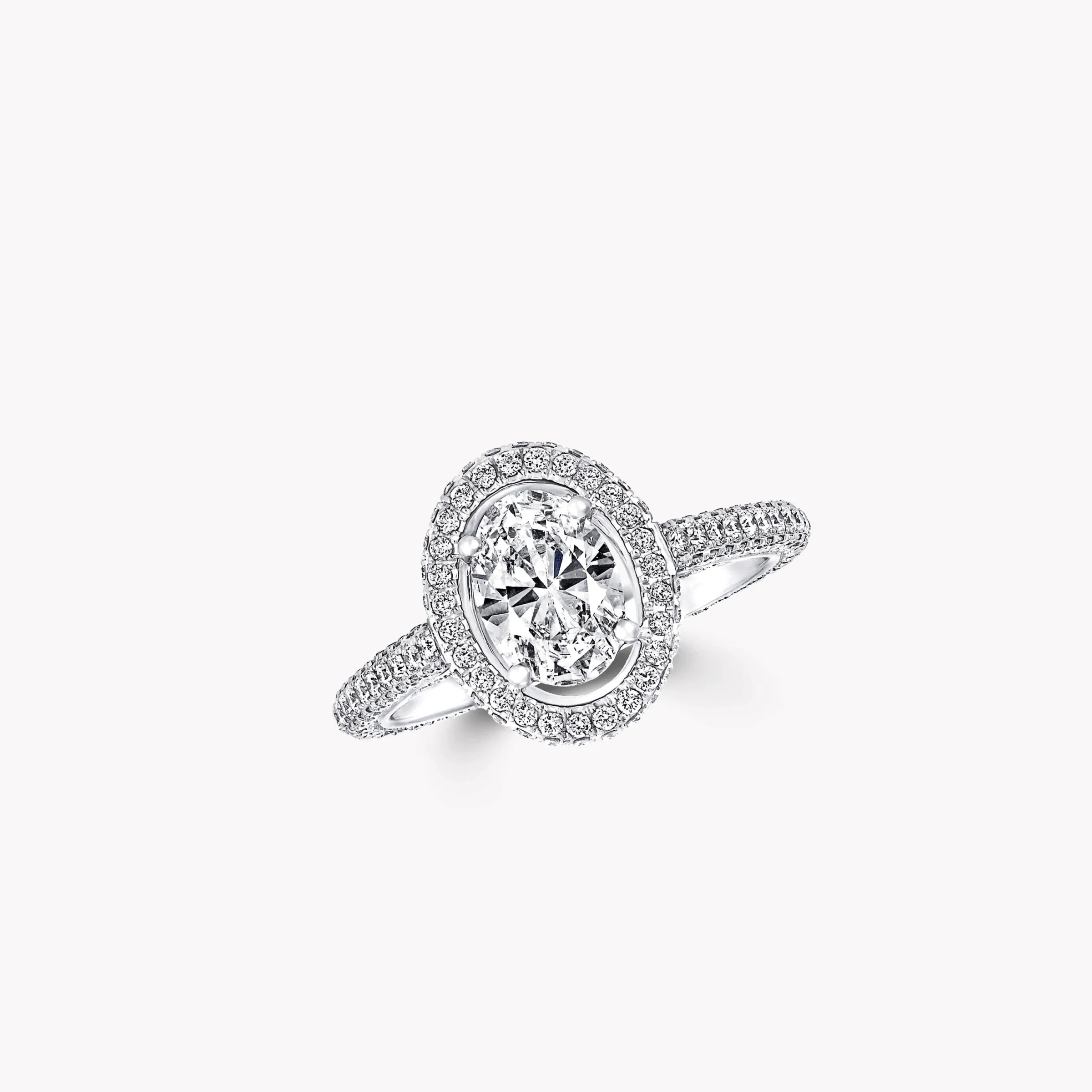 Graff Constellation Oval Diamond Engagement Ring^ Oval|Constellation