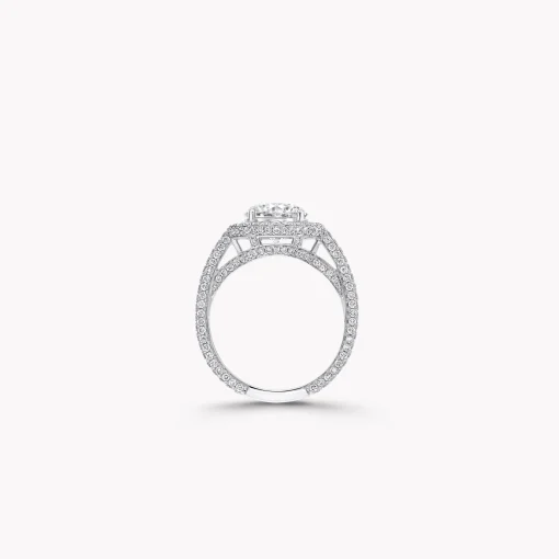Graff Constellation Round Diamond Engagement Ring^ Round|White Diamond