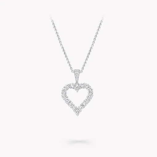 Graff Diamond Heart Silhouette Pendant^ Classic Graff|Necklaces & Pendants