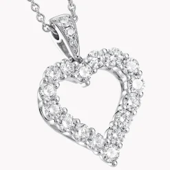 Graff Diamond Heart Silhouette Pendant^ Classic Graff|Necklaces & Pendants