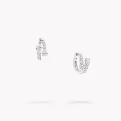 Graff Duet Diamond Hoop Earrings^ Bridal Jewelry|Earrings