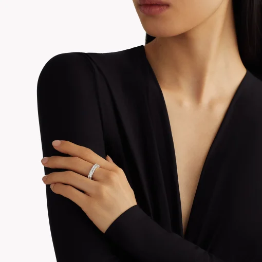 Graff Emerald Cut Diamond Wedding Band^ Eternity Rings|For Her