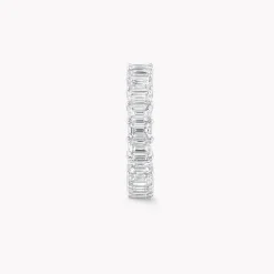 Graff Emerald Cut Diamond Wedding Band^ Eternity Rings|For Her