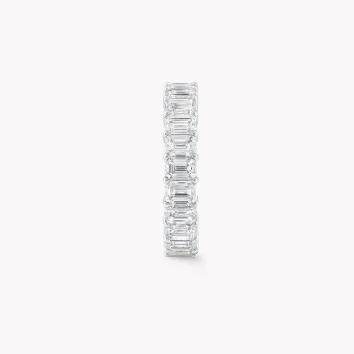 Graff Emerald Cut Diamond Wedding Band^ Eternity Rings|For Her
