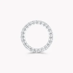 Graff Emerald Cut Diamond Wedding Band^ Eternity Rings|For Her