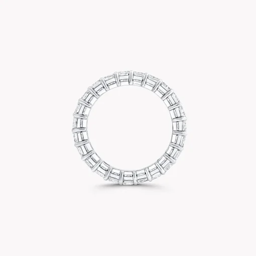 Graff Emerald Cut Diamond Wedding Band^ Eternity Rings|For Her