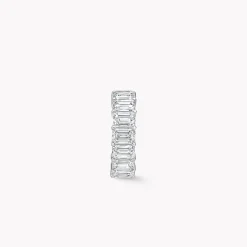 Graff Emerald Cut Diamond Wedding Band^ Eternity Rings|For Her