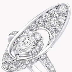Graff Gateway Pear Shape Diamond Ring^ Tribal|Rings