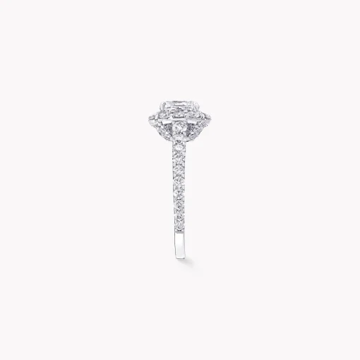 Graff Icon Cushion Cut Diamond Engagement Ring^ Cushion|Icon