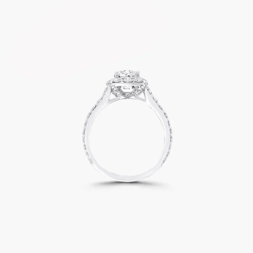 Graff Icon Cushion Cut Diamond Engagement Ring^ Cushion|Icon