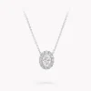 Graff Icon Oval Diamond Pendant^ Bridal Jewelry|White Diamond