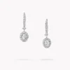 Graff Icon Oval Shape Diamond Earrings^ Bridal Jewelry|White Diamond
