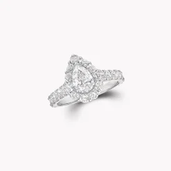 Graff Icon Pear Shape Diamond Engagement Ring^ Pear|Icon
