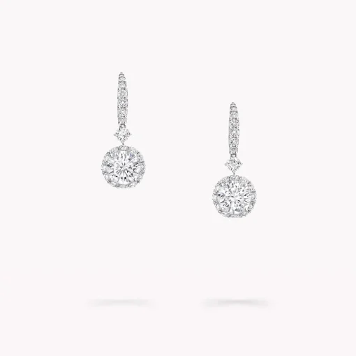 Graff Icon Round Diamond Earrings^ Bridal Jewelry|White Diamond