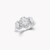 Graff Icon Three Stone Oval Diamond Engagement Ring^ Oval|Icon