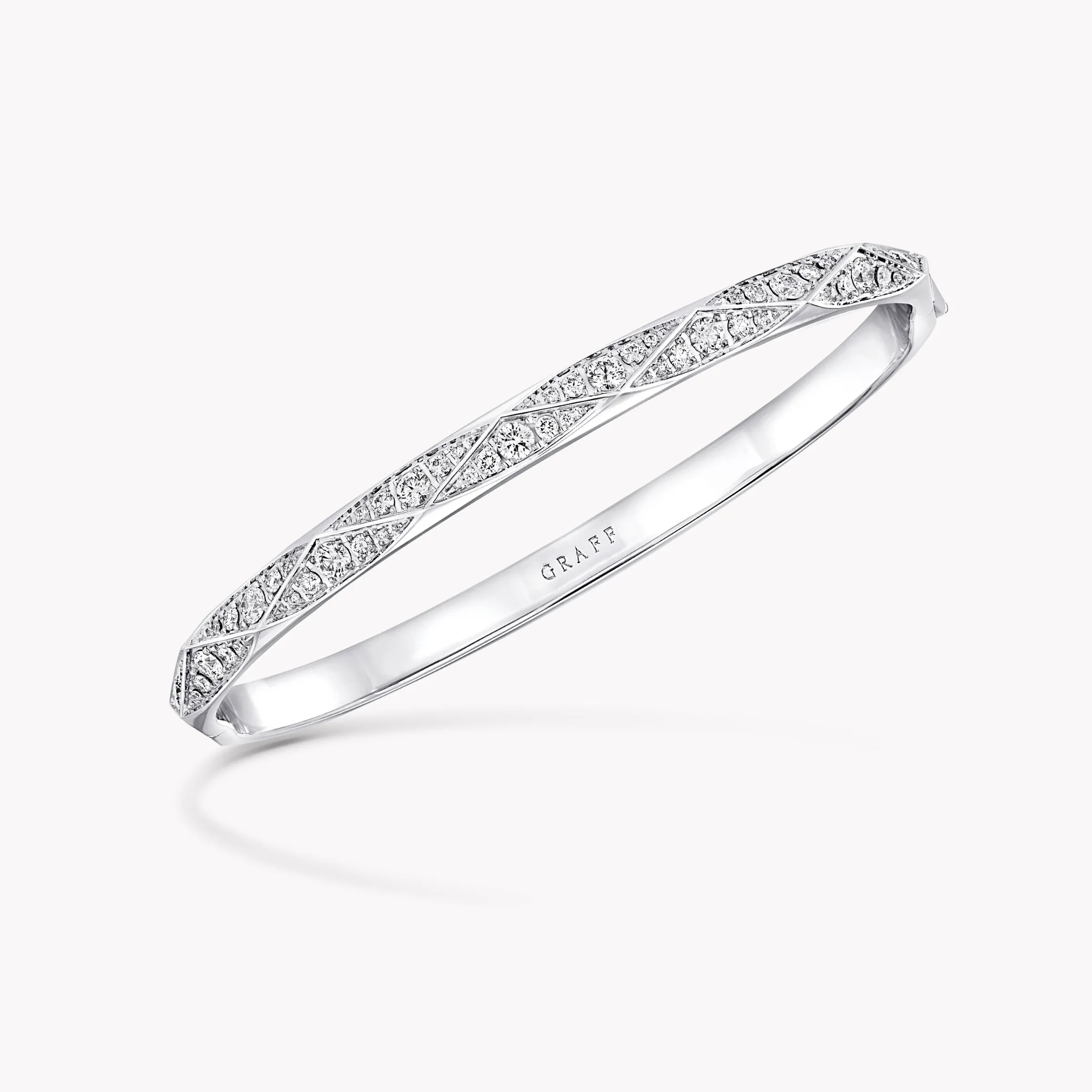 Graff Laurence Signature Pavé Diamond Bangle^ White Diamond|Laurence Graff Signature
