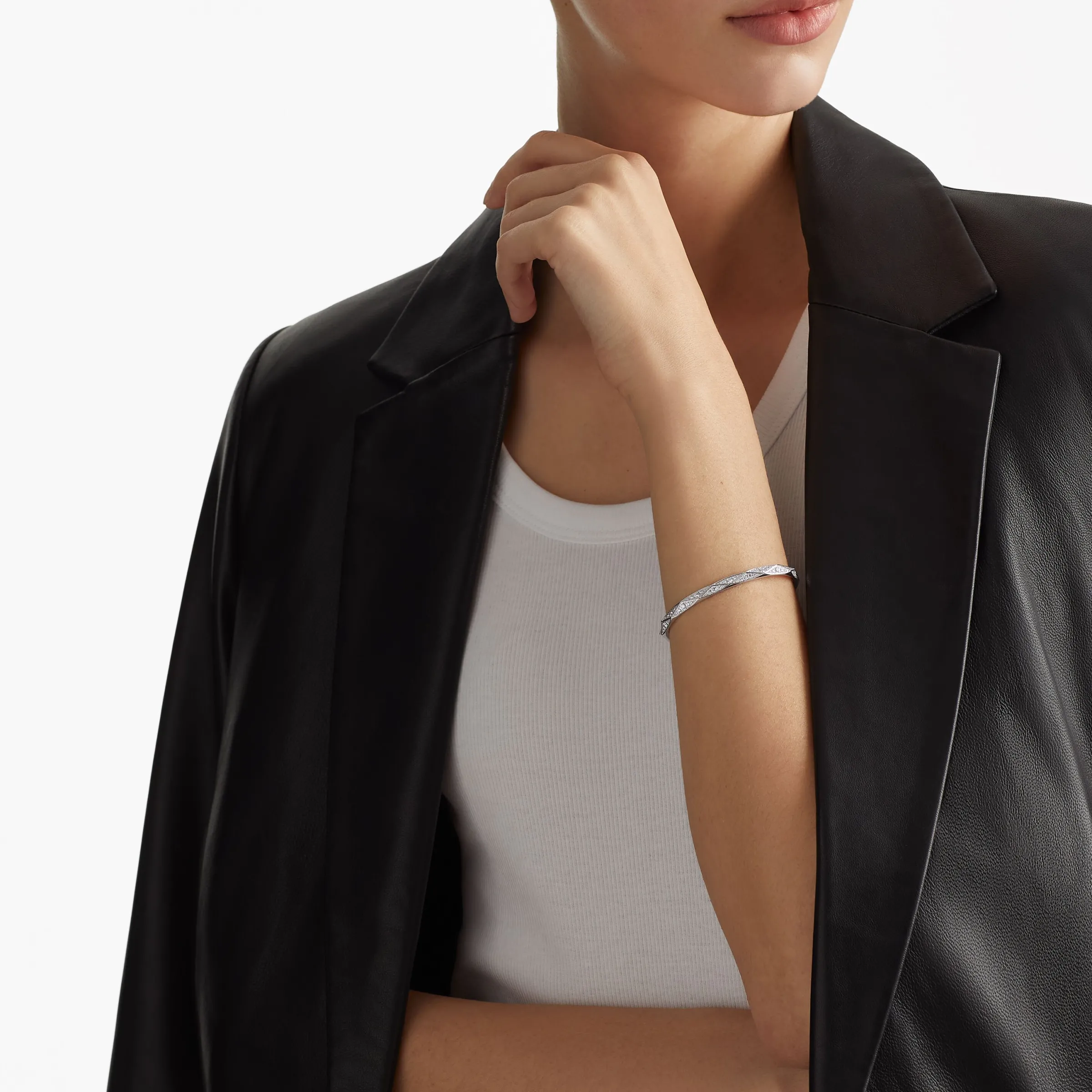 Graff Laurence Signature Pavé Diamond Bangle^ White Diamond|Laurence Graff Signature