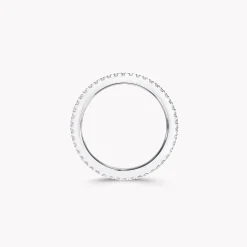 Graff Laurence Signature Diamond and Gold Band^ White Gold|White Diamond