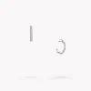 Graff Laurence Signature Pavé Diamond Hoop Earrings^ White Gold|Bridal Jewelry