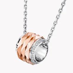 Graff Laurence Signature Spinning Diamond Pendant^ Rose Gold|Laurence Graff Signature
