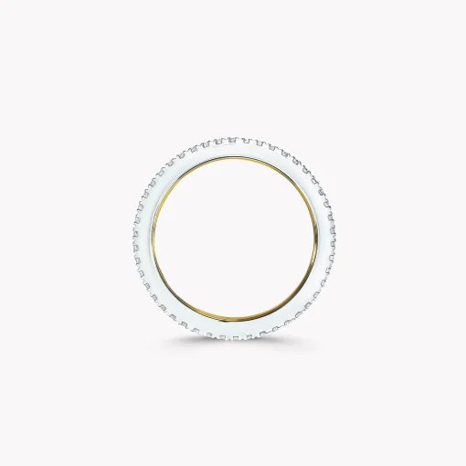 Graff Laurence Signature Diamond and Gold Band^ Yellow Gold|White Diamond