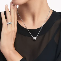 Graff Laurence Signature Spinning Diamond Pendant^ Bridal Jewelry|White Gold