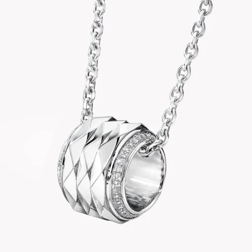 Graff Laurence Signature Spinning Diamond Pendant^ Bridal Jewelry|White Gold