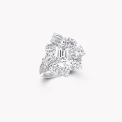 Graff Multi Shape Diamond Ring^ Bridal Jewelry|Platinum