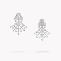 Graff Night Moon Diamond High Jewellery Earrings^ Tribal|Earrings