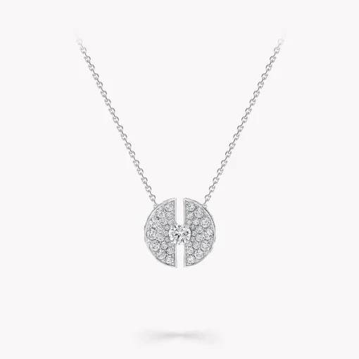 Graff Night Moon Diamond Pendant^ White Gold|White Diamond