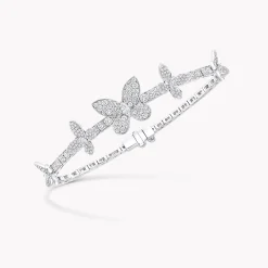 Graff Pavé Butterfly Diamond Bracelet^ Bridal Jewelry|White Diamond