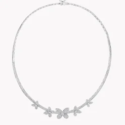 Graff Pavé Butterfly Diamond Necklace^ Bridal Jewelry|Butterfly