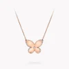 Graff Pavé Butterfly Pendant^ Rose Gold|Butterfly