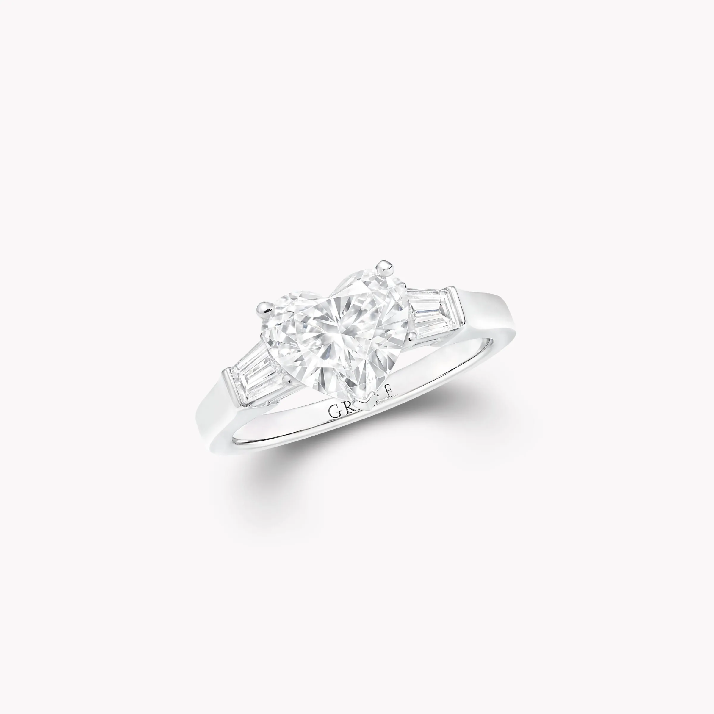 Graff Promise Heart Shape Diamond Engagement Ring^ Promise|Heart
